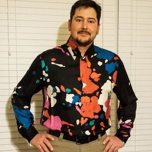 Very rare Vintage Gianni Versace 100% Silk Shirt